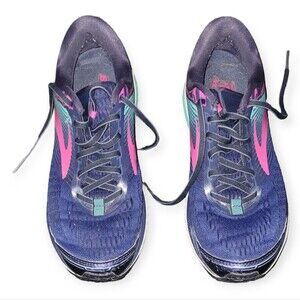 Brooks Women's Navy Blue Ghost 10 Running Sneakers Shoe Size 10